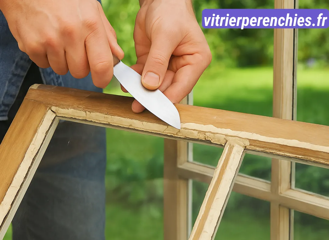Remplacement de simple vitrage Pérenchies
